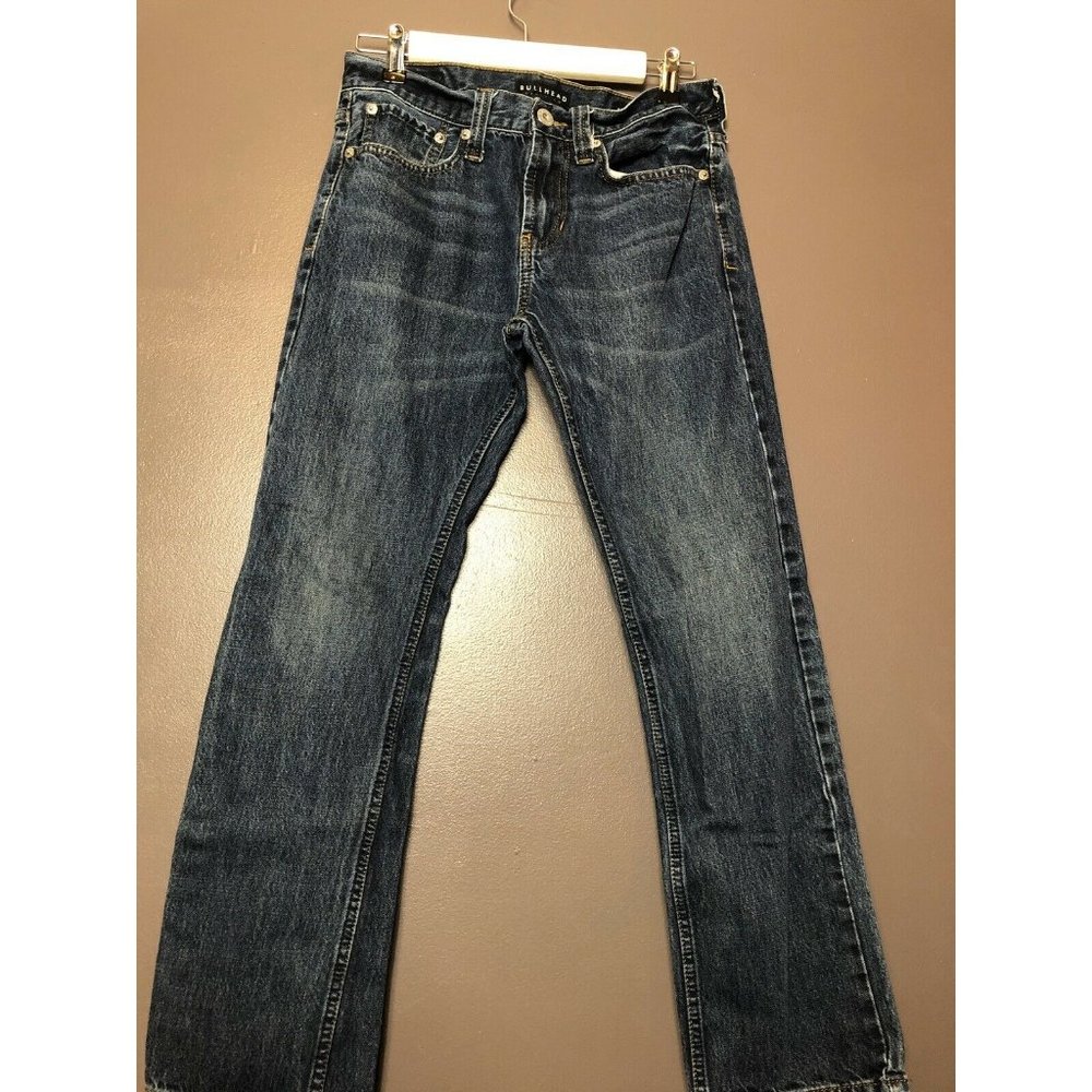 Bullhead Mens Dark Blue Denim Jeans 29x30